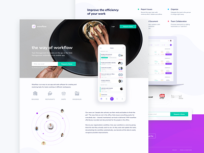 wowflow - landing page