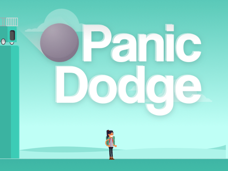 Panic Dodge ball dodge game panic run running
