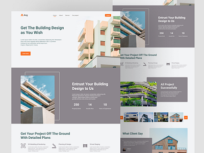 Landing page-architecture web