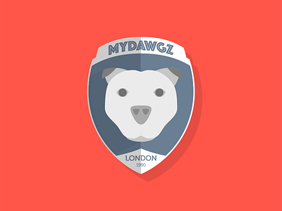 My Dawgz badge logo london soccer