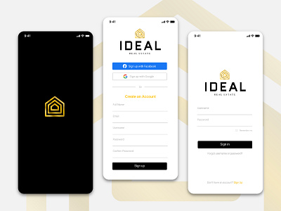 Daily UI #1 - Sign up app dailyui dailyui 001 dailyuichallenge design logo minimal ui ux