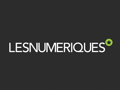 LesNumeriques.com ad logotype webdesign