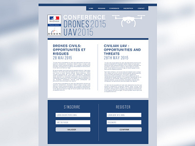 UAV CONFERENCE 2015 2015 drones france ministry uav