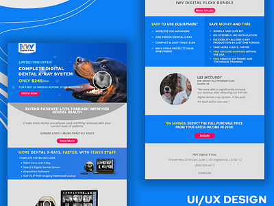 Email Template Design & Coding for Veterinary Equipment Website branding design ecommerce website graphic design illustration ui ux