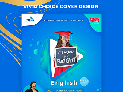 Tution Class Poster Design For Moos.lk | Social Media Poster design graphic design illustration ui ux vector