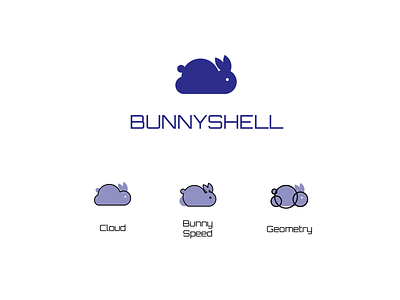 BunnyShell Logo Design Challenge branding creative design design icon illustrator logo typography vector