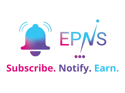 Ethereum Push Notification Service branding design logo