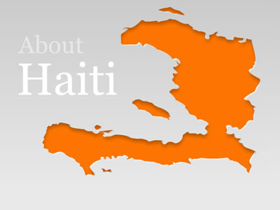 About Haiti 2 fireworks haiti map orange vector