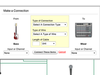 Thousand Wires Quick Connect app thousand wires web