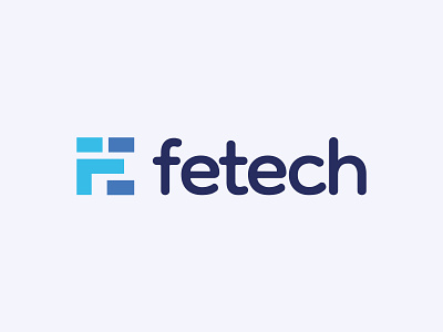 fetech branding brand identity branding education identity identity design logo modern rounded technology