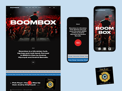 Boombox website