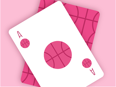 One dribbble invite basketball cards draft drafting dribbble dribbbleinvite giveaway illustration invite