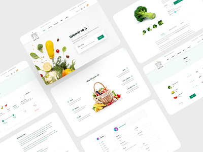 Daniel’s Table - Ecommerce Website branding creative design ecommerce elements illustration kit online online shop psd shopping template ui uiux ux web website