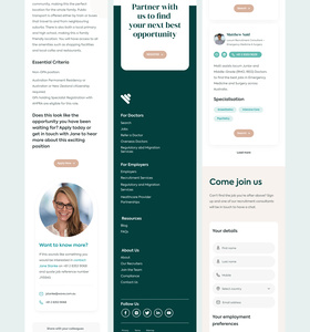 Wavelength - Specialists in Medical Recruitment Website by Md Shah 