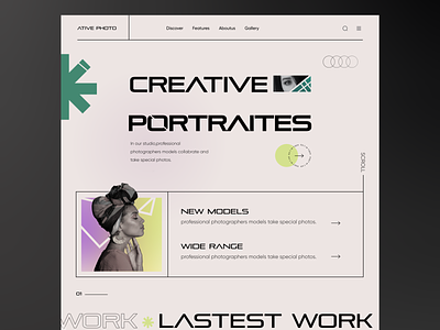 Photo Studio Landing Page