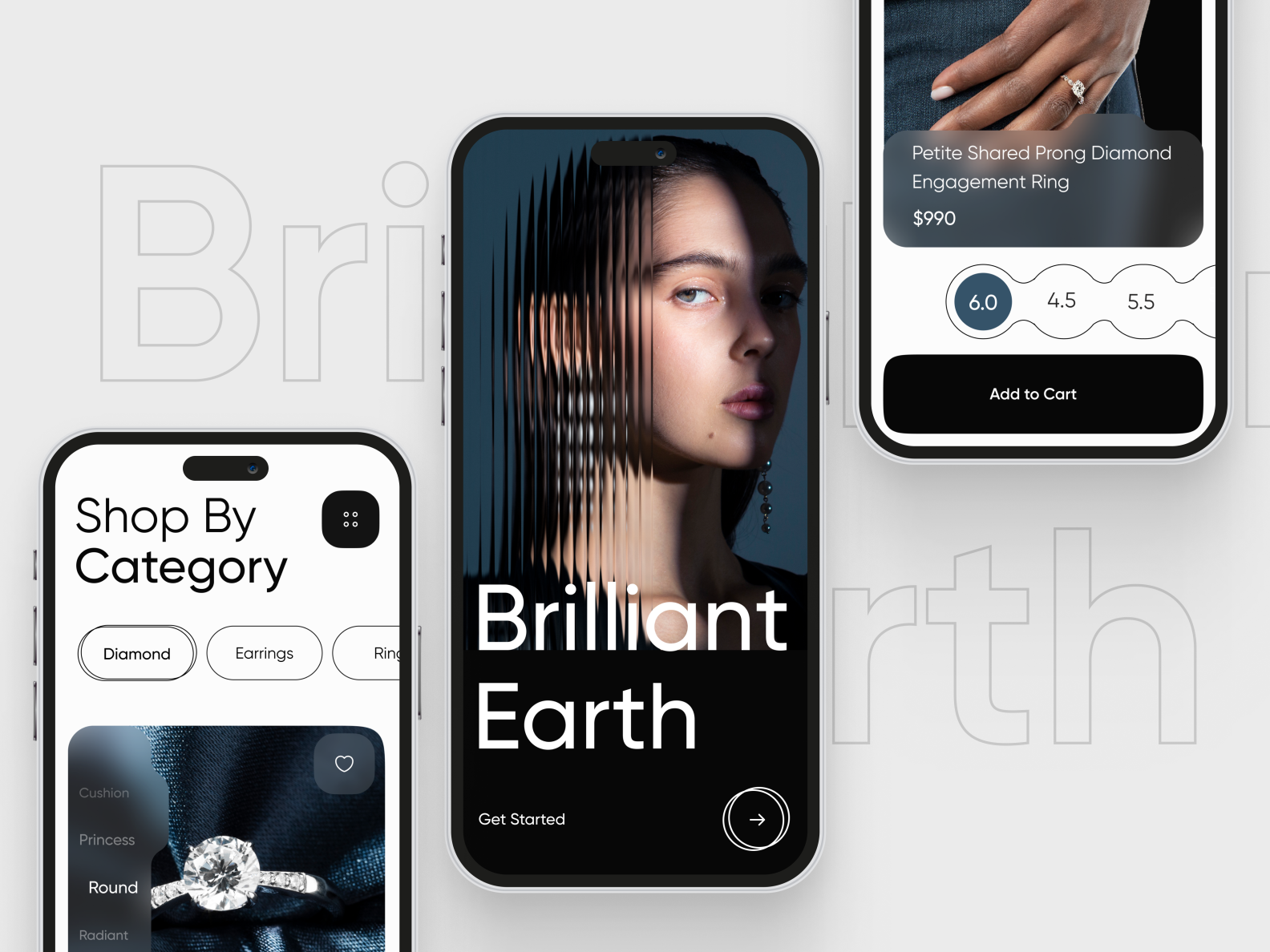 Jewelry Store App💍 by Zahra Mohammadi for Pela Design on Dribbble
