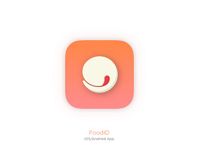 oo android app eat food gradient icon id ios mark symbol