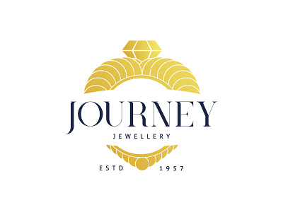 Journey Jewellery Logo Design branding branding and identity design studio heart icon jewel jewellery jewelry journey logo design typography vector visual identity