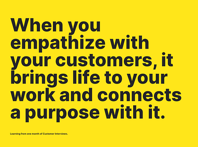 Medium Article: One Month of Customer Interviews customer service customer support design e commerce interaction interviews user experience