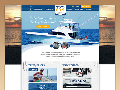 TWO SUN Fishing Charters