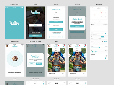 Sneak peek of a recent project app ui clean app design mobile app travelling