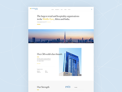 Landing Page Concept