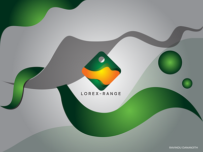 Lorex Range art artwork branding design gradient graphic illustration logo vector