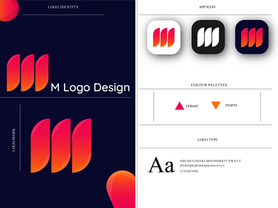 M Letter Logo Design letter logo design logo design m m letter logo