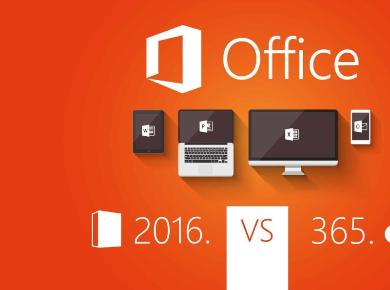 difference between office 2019 and 365