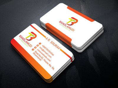 Business Card by Alim Al Raji on Dribbble