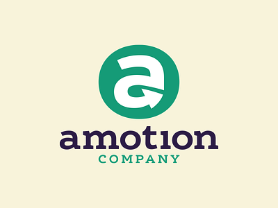 amotion branding logo