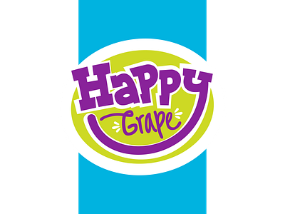 Happy Fruit branding logo