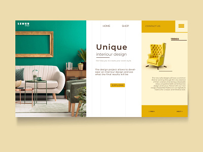 Landing Page - Lemur Design