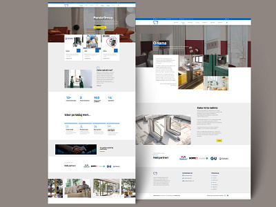 New web site branding design page product project shop site webdesign webshop website