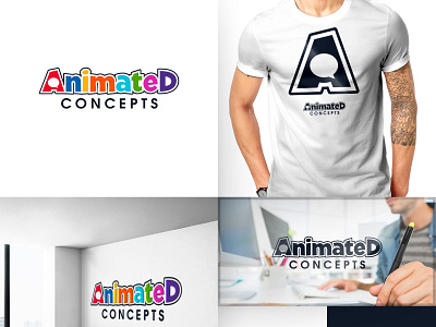 AnimateD Concept branding graphic design logo