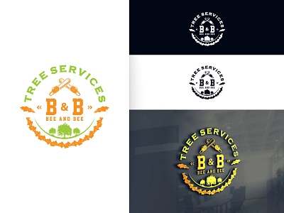 TREE SERVICES branding graphic design logo