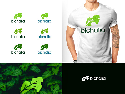 BICHALIA branding logo motion graphics