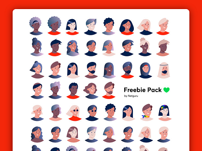 Diversity Avatars avatars free freebie illustraion vector