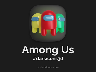 Among Us 3D Icon