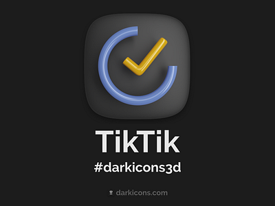 TikTik 3D Icon