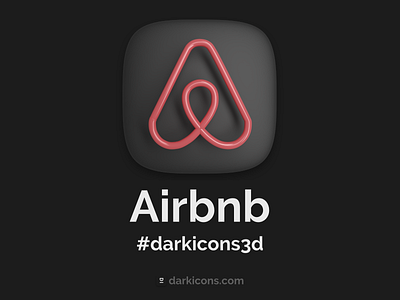 Airbnb 3D Icon