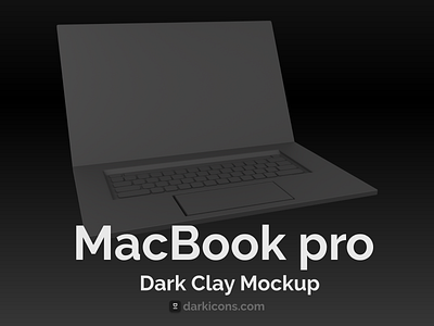 MacBook pro 3D Clay Mockups - Free browser clay clay 3d claymockup darkmode downlaod free freemockup iphone iphonepro macbook mockup macbookpro mackbook