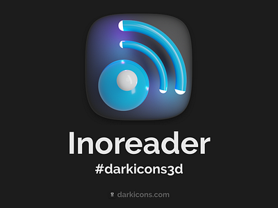 Inoreader 3D Icon