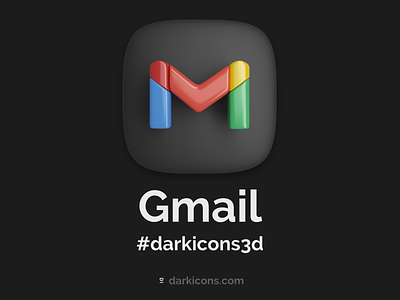 Gmail 3D Icon