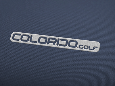 Colorido - golf club design golf icon logo