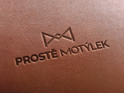 Prostě Motýlek - man bowtie store bowtie branding design icon logo man