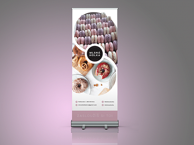 Mlsná Holka - advertising advertise advertising donuts macarons