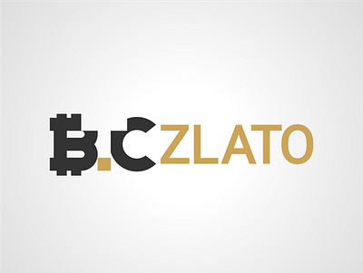 BTC zlato - bitcoin/gold selling bitcoin branding design gold icon logo