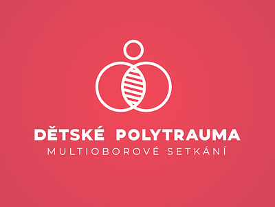 Dětské polytrauma (children's polytrauma meeting) branding design icon logo medicine meeting