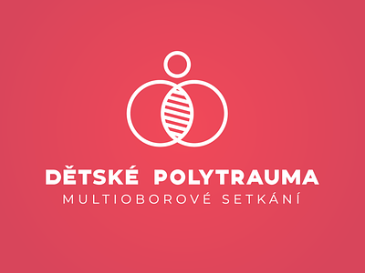 Dětské polytrauma (children's polytrauma meeting) branding design icon logo medicine meeting
